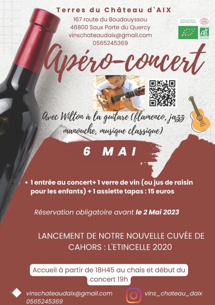 apéro-concert au Château d'Aix
